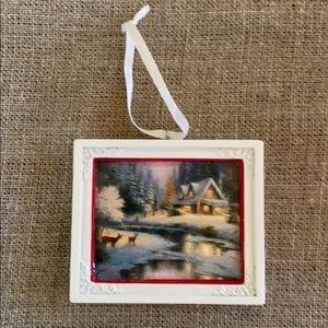 Thomas Kinkade Christmas Ornament